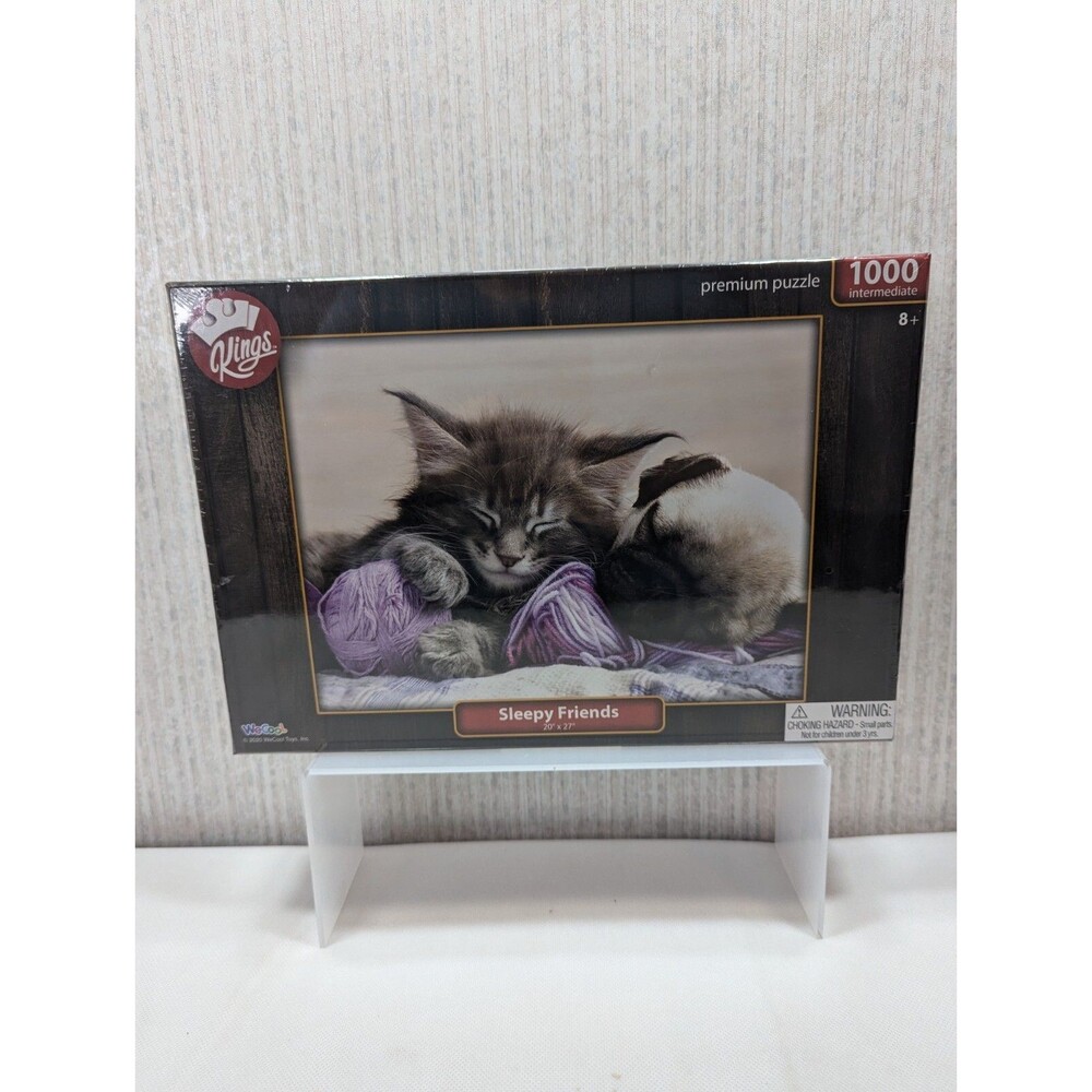 Kings We Cool 1000 Piece Premium  Puzzle "SLEEPY FRIENDS"  20" X 27"